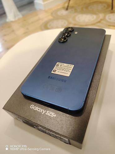 iphone se qiyməti: Samsung Galaxy S25 Plus, 256 GB, rəng - Göy, Zəmanət, Sensor, Barmaq izi — 2