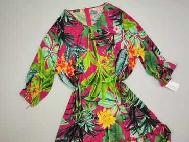 duże rozmiary ekskluzywne sukienki plus size: Women`s dress, Size 5XL (EU 50)