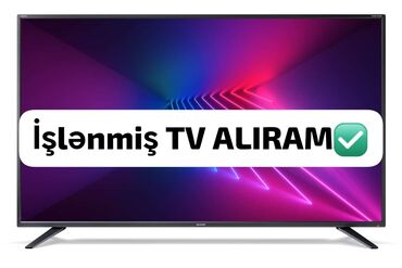 kohnə televizor alıram: İşlənmiş Televizor LG LCD 24" 4K (3840x2160), Ünvandan götürmə