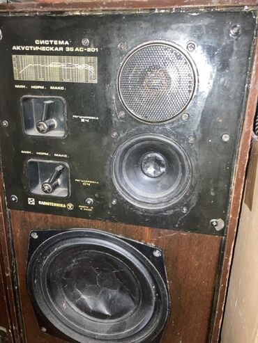 антенна для рации: Акустическая система Radiotehnika 35АС-201 (пара) - Тип: напольные
