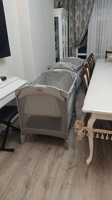 автолюлька graco: Манеж-кровать, Б/у, Складная — 6