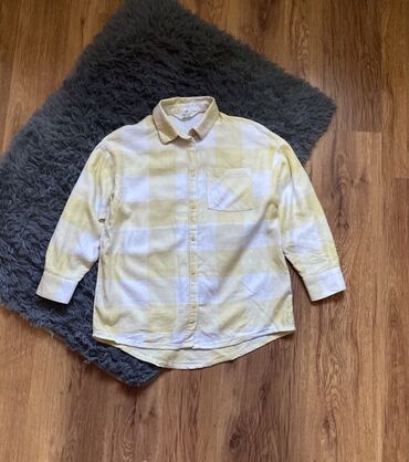 košulja i džemper: H&M, S (EU 36), Geometrijski, bоја - Žuta