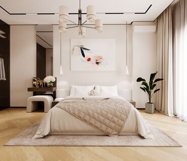 Dizayn, layihə: Məhsul: Minimalist üslubda interyer dizayn xidməti (studio/mənzil — 9