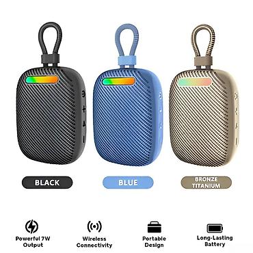 Dinamiklər və kolonkalar: Promate Wireless Speaker CrystalSound 7W High-Definition Tingz IPX6 — 1