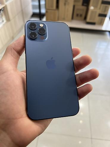 Apple iPhone: IPhone 12 Pro, Б/у, 128 ГБ, Pacific Blue, 83 % — 1