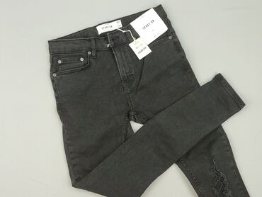 krótkie spodenki do grubych rajstop: Topman, Jeansy damskie, rozmiar L