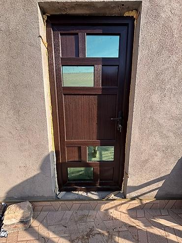 Plastik qapılar: PVC qapı və pəncərə sistemi - Material: yüksək keyfiyyətli PVC profil — 2