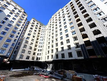 Продажа квартир: 3 комнаты, 92 м², Кок-Жар ж/м Элитка, 12 этаж, ПСО (под самоотделку) — 5
