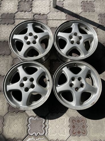 диск субару: Литые Диски R 16 Subaru, Комплект, отверстий - 5, Б/у