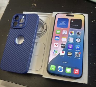 ipod touch 6: IPhone 15 Pro Max, Колдонулган, 512 ГБ, White Titanium, Стилус, Заряддоочу түзүлүш, Коргоочу айнек, 93 %