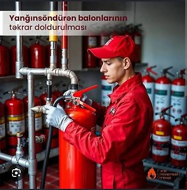 aksesuarlar: İstenilen növ yanğın söndürme balonlarının satışı ve dolum xidmeti — 6