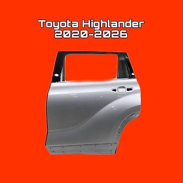 Задняя правая дверь в сборе для Toyota Highlander (XU70) 2020–2026. -