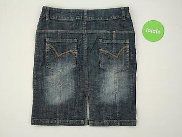 jeans bhs: Niebieski Księżyc, Spódnica damska, rozmiar M — 3