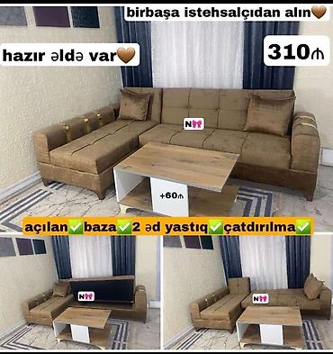 divan 60: Yeni, Künc divan, Qonaq otağı üçün, Açılmayan, Azərbaycan — 1