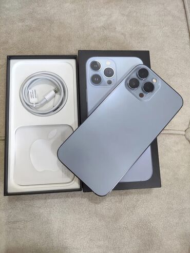 soyuducu silver: IPhone 13 Pro Max, 128 GB, Matte Silver, Face ID