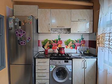 cengel: Mətbəx dəsti – şkaflar, soba paneli, soyuducu, paltaryuyan və çanaqla — 1
