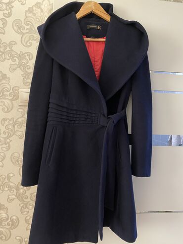 мужское пальто с меховым воротником: Пальто, S (EU 36)