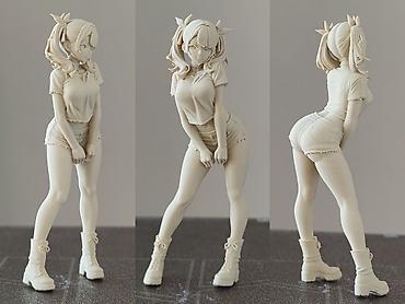 Статуэтки: 3D‑печатные аниме‑фигурки для покраски и коллекции/ подарок/ аниме — 7