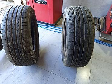 18 teker: Continental.265.60.18 Komplekt ideal vəziyyətdə heç birində adi sadə — 6