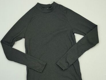 bluzki czarne z długim rękawem: Блуза жіноча, S, стан - Дуже гарний