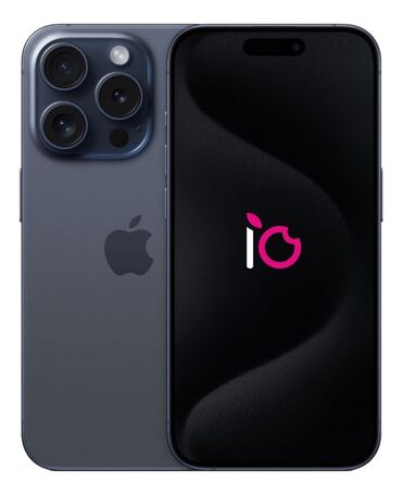 IPhone 15 Pro, Колдонулган, 128 ГБ, Black Titanium, Заряддоочу түзүлүш, Коргоочу айнек, Каптама, 91 %