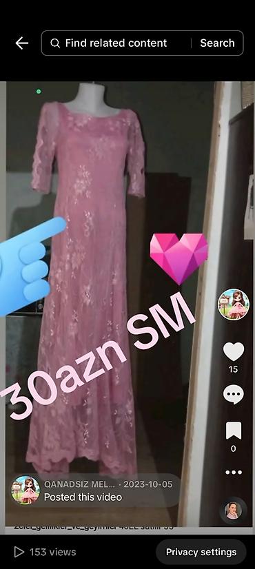 Свадебные платья и аксессуары: 15azn sm unvan hovsan seyfede gorunüler satılır — 5