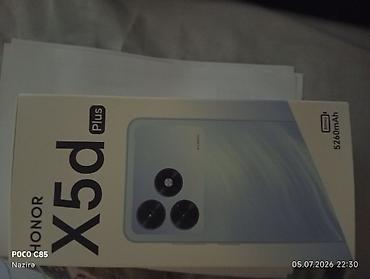 divar kagizlari telefon üçün: Honor X5b Plus, rəng - Qara, Barmaq izi — 6