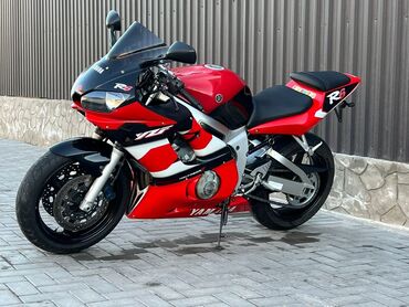 мотоциклы спортивный: Спортбайк Yamaha, 600 куб. см, Бензин, Чоңдор үчүн, Колдонулган