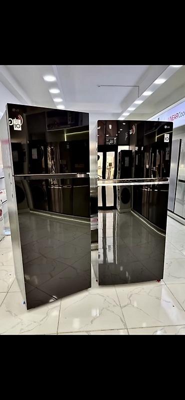 ucuz soyuducular: Yeni 4 qapılı LG Soyuducu Satılır, rəng - Qara — 1