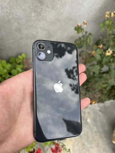 zaryatqa aparati: IPhone 11, 128 GB, Black Titanium, Simsiz şarj, Face ID, Sənədlərlə