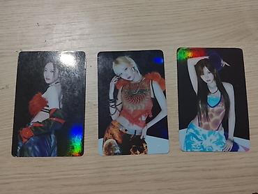 Открытки: Фотокарточки с изображениями участниц k-pop группы (несколько — 3