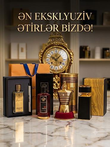 Original ətirlər, münasib qiymətlər! ✨ Dünyaca məşhur brendlərin 100%