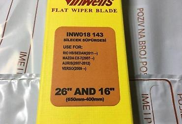 metlice brisača: BRISAČI TOYOTA VERSO 2009+ 650 MM / 400 MM | NOVO ! ORIGINALNI — 2