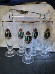 Čaše: Case vintaz za pivo MB Pils kristalno staklo. Case vintaz rasatalove — 1