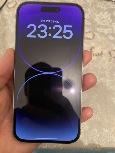 Apple iPhone: IPhone 14 Pro, Колдонулган, 256 ГБ, Deep Purple, Каптама, 82 %