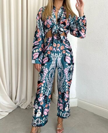italijanske patike muske: Zara, L (EU 40), Floral, color - Multicolored
