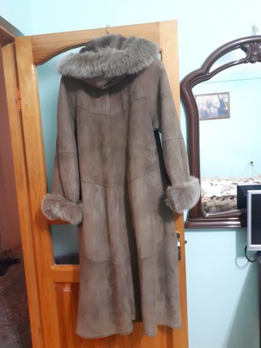 купить кожаную куртку в баку: Palto XL (EU 42), rəng - Qəhvəyi