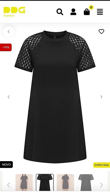Crna haljina ONLY – model ONLKARI S/S O-NECK LACE MIX DRESS CS JRS - at lalafo.rs — 1 Crna haljina ONLY – model ONLKARI S/S O-NECK LACE MIX DRESS CS JRS - — 1