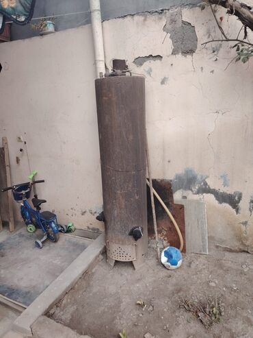 deve yunundan yorgan: Məhsul: Odun/kömürlə işləyən metal “samança/qazanxana” tipli su