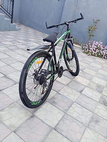 mtb velosipēdi: Çox az sürülüb MTB dağ velosipedi – Odiosa markalı, qara-yaşıl dizayn — 2