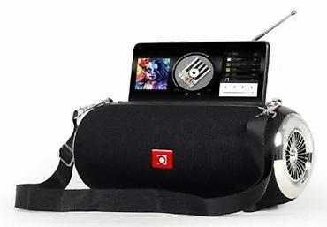 Zvučnici i stereo sistemi: Prenosivi Bluetooth zvučnik u obliku cilindra sa FM radiom i kaišem za — 3