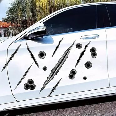 Tuning oprema: Nalepnice za auto rupe i ogrebotine od metaka
Cena:1000din/1 tabla — 10