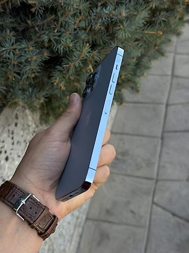 Уюлдук телефондор жана аксессуарлар: IPhone 13 Pro Max, Колдонулган, 128 ГБ, Sierra Blue, Заряддоочу түзүлүш, Коргоочу айнек, Каптама, Бөлүп төлөө менен, 90 % — 2
