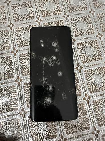 5s plata: Samsung Galaxy S9 Plus, 512 GB, rəng - Qara, Qırıq — 2