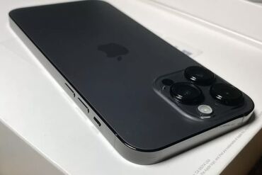 Apple iPhone: IPhone 14 Pro, Б/у, 256 ГБ, Jet Black, Коробка, 89 %