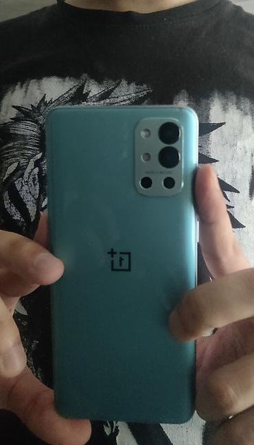 OnePlus 9R, Б/у, 256 ГБ, цвет - Голубой, 2 SIM