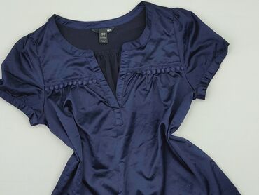 bluzki w geometryczne wzory: H&M, Women's blouse, size L (EU 40)