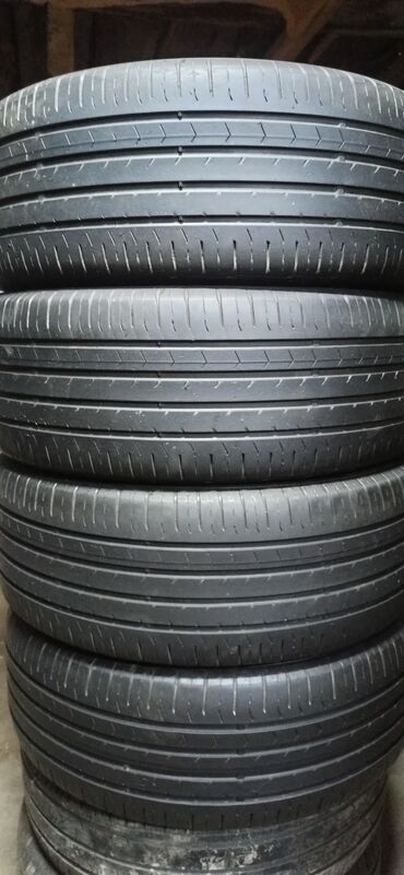 Шины: Шины 215 / 55 / R 17, Лето, Б/у, Комплект, Легковые, Continental