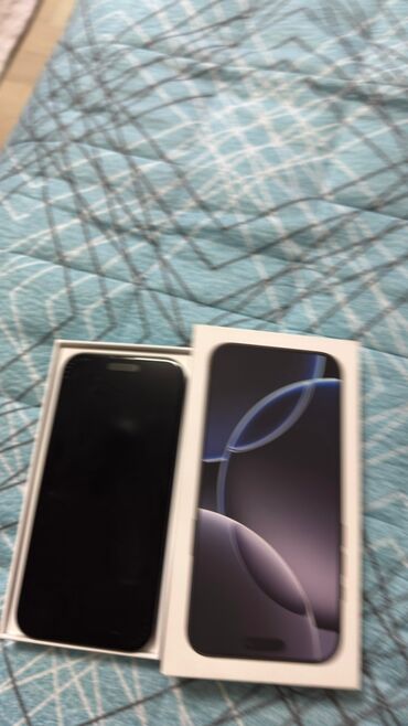 Apple iPhone: IPhone 16 Pro Max, 256 ГБ, Black Titanium, Коробка