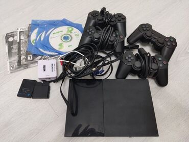 sony playstation 4 бишкек аренда: Продаю сони плейстейшан2 в аренде не был играли сами 13дисков
